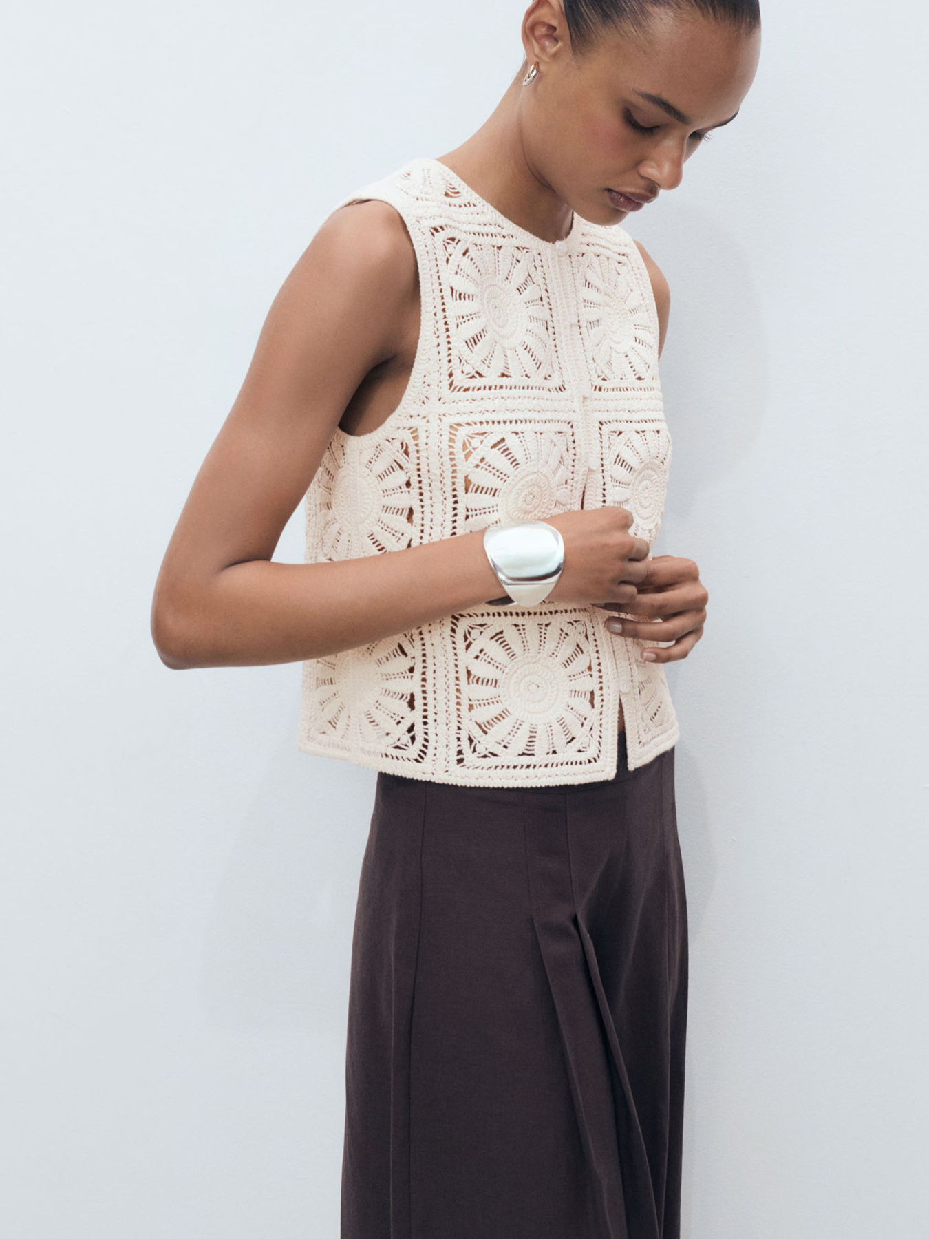 Жилет MANGO модель 87099403_5 Фото