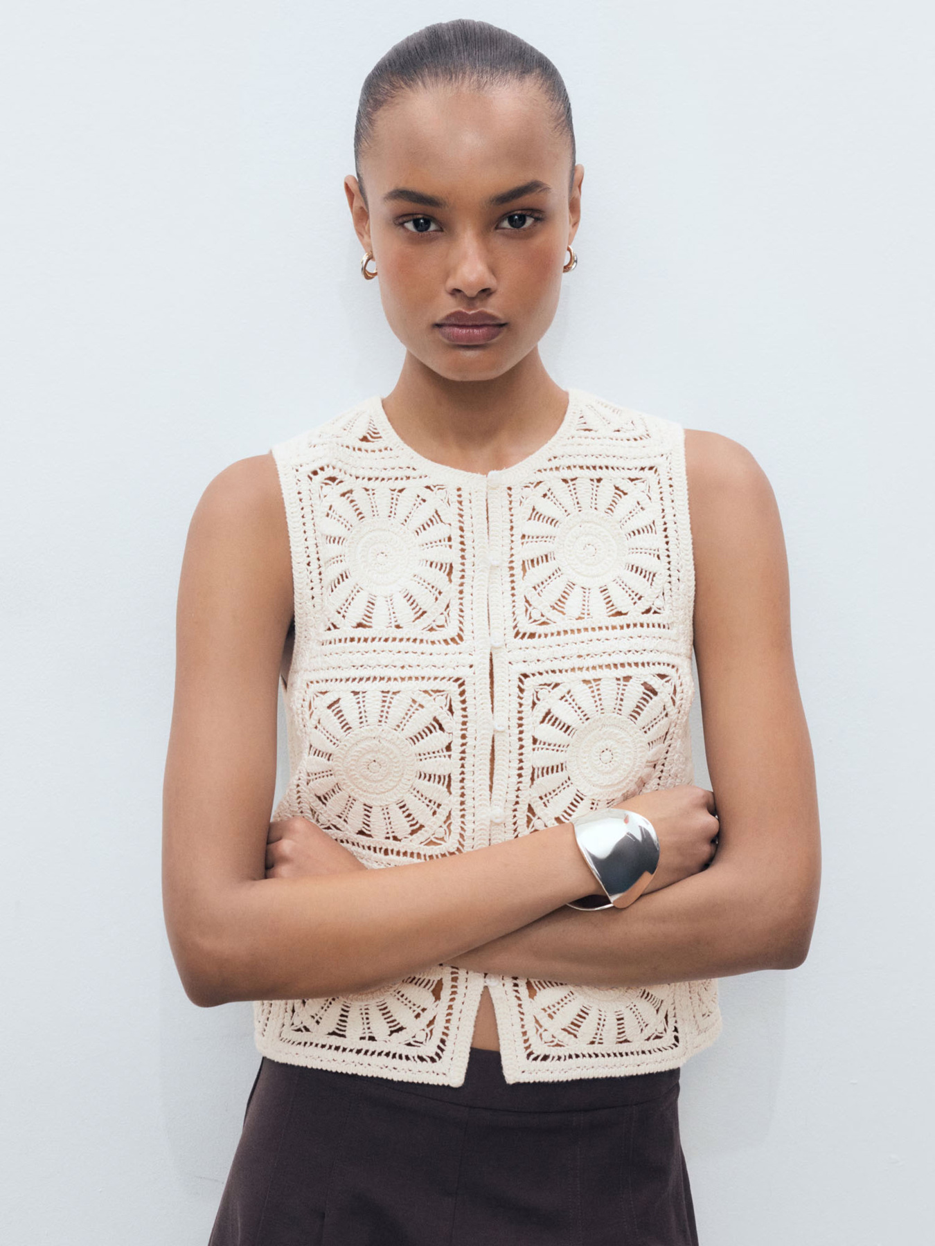 Жилет MANGO модель 87099403_5 Фото