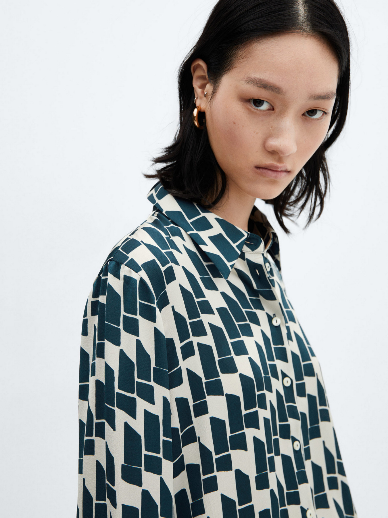 Сорочка повсякденна MANGO Ideale модель 67010445_57 Сорочка повсякденна MANGO Ideale модель 67010445_57 Фото