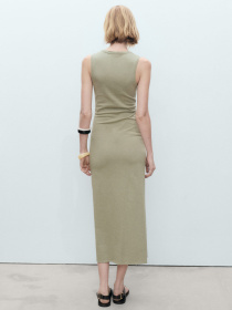 Сукня міді MANGO модель 87077173_37 Фото