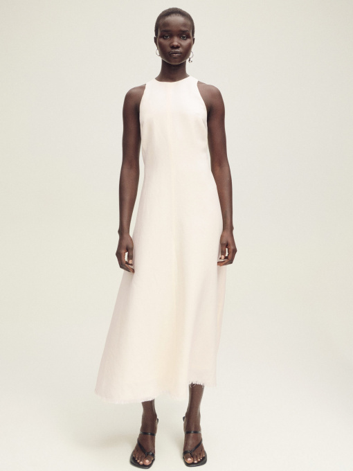 Платье миди MANGO модель 87067900_2 Фото