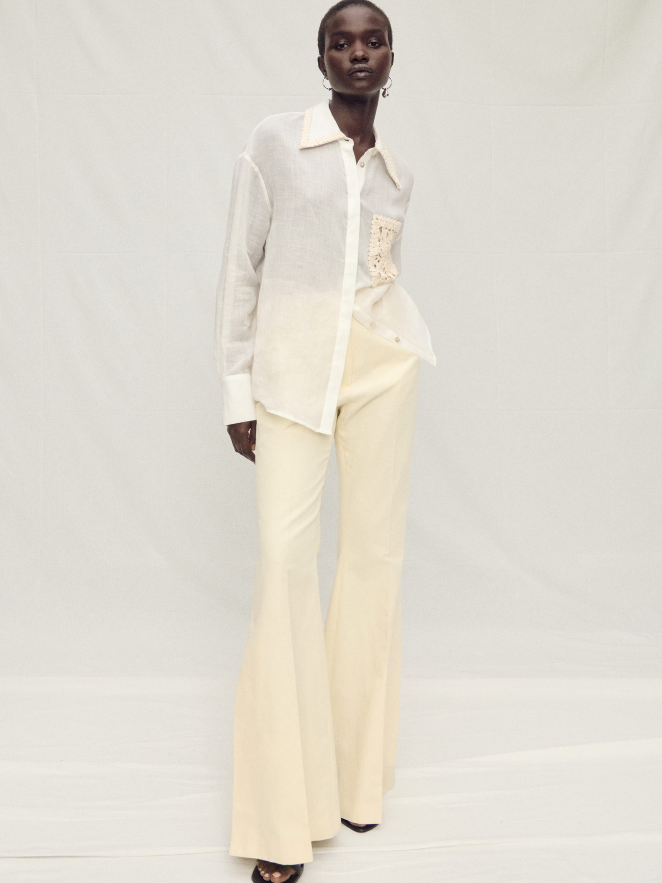 Сорочка MANGO модель 87037897_2 Фото