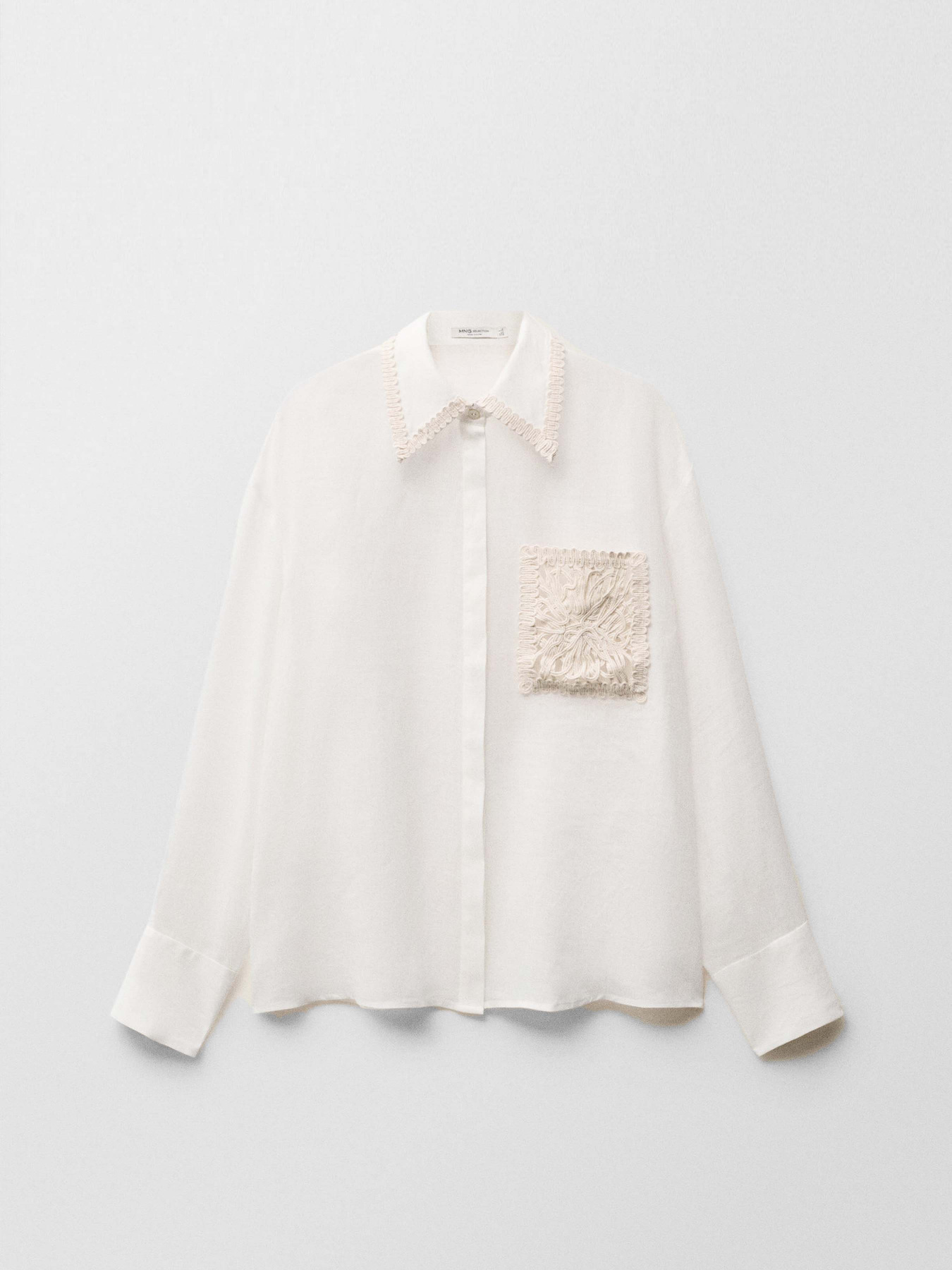 Сорочка MANGO модель 87037897_2 Фото