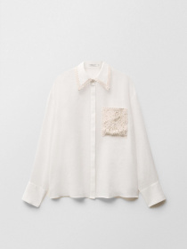 Сорочка MANGO модель 87037897_2 Фото