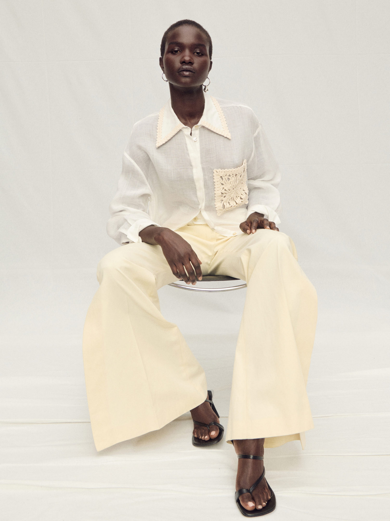 Сорочка повсякденна MANGO модель 87037897_2 Фото