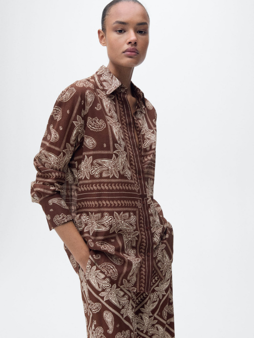 Рубашка MANGO модель 87017183_30 Фото