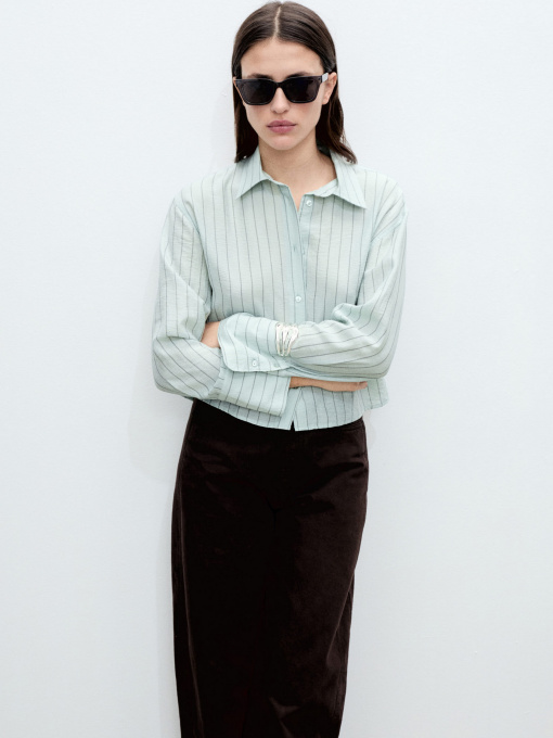 Рубашка MANGO модель 87025750_43 Фото