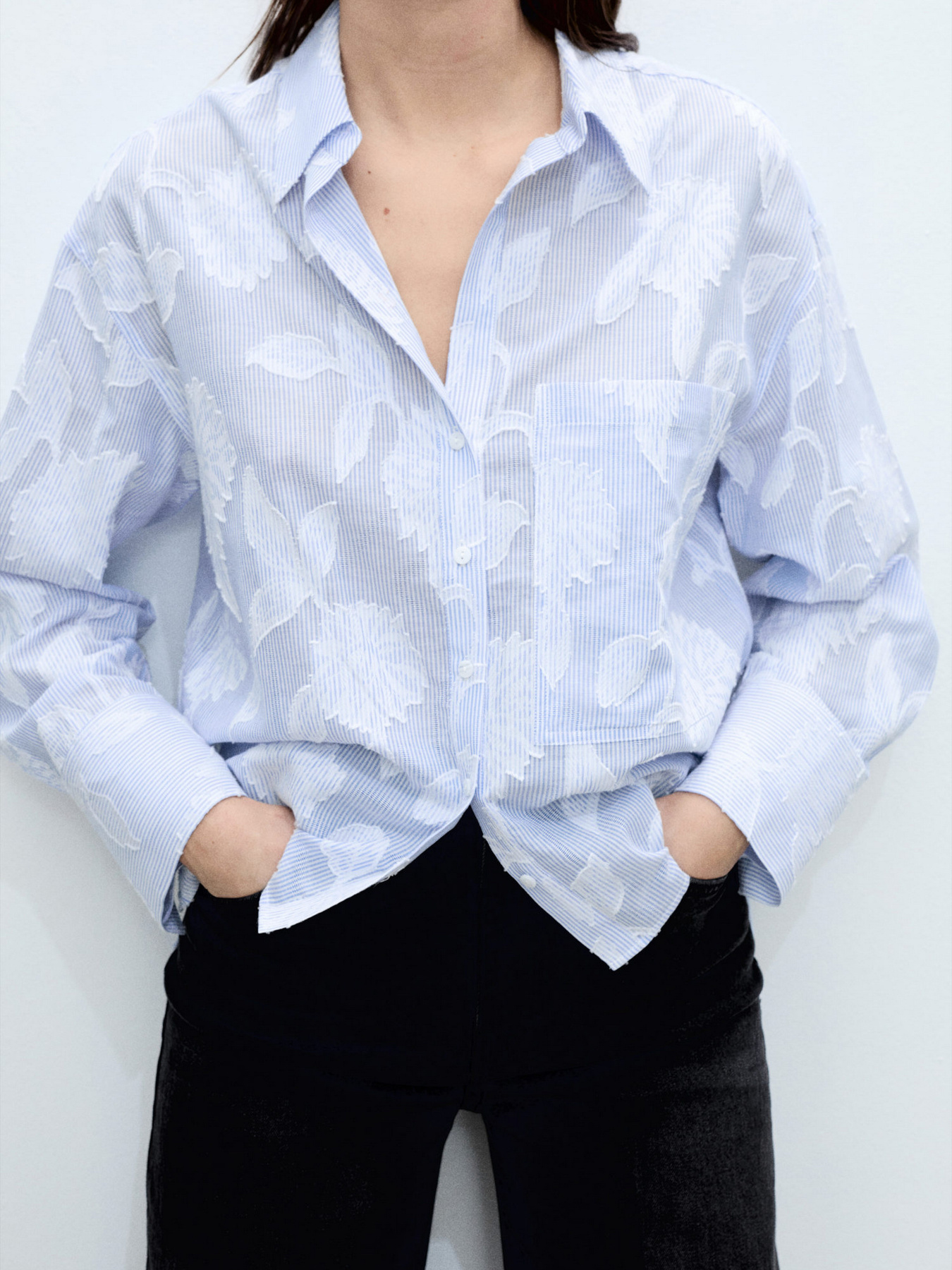 Сорочка MANGO модель 87027179_50 Фото