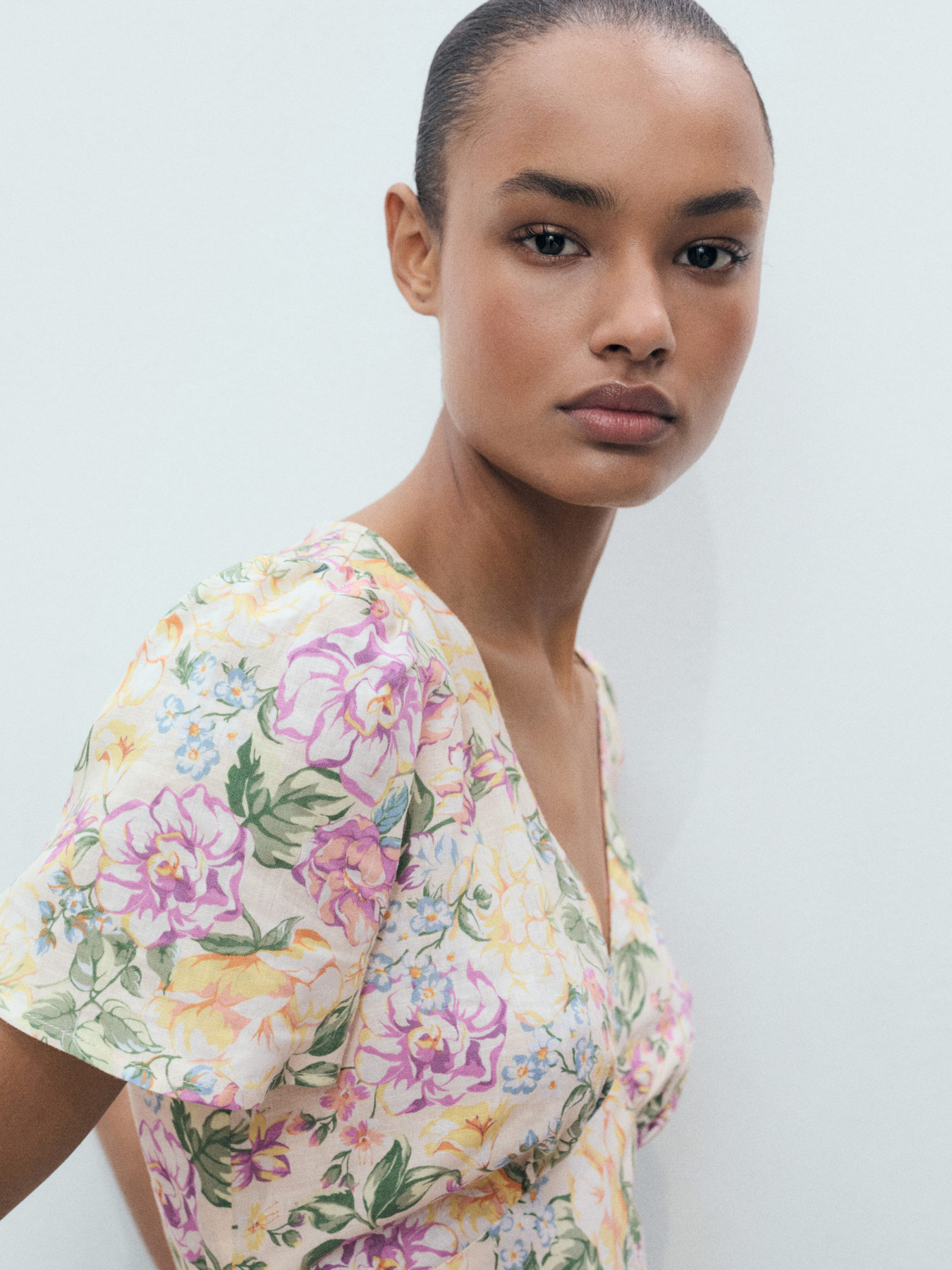 Сукня міді MANGO модель 87957163_5 Фото