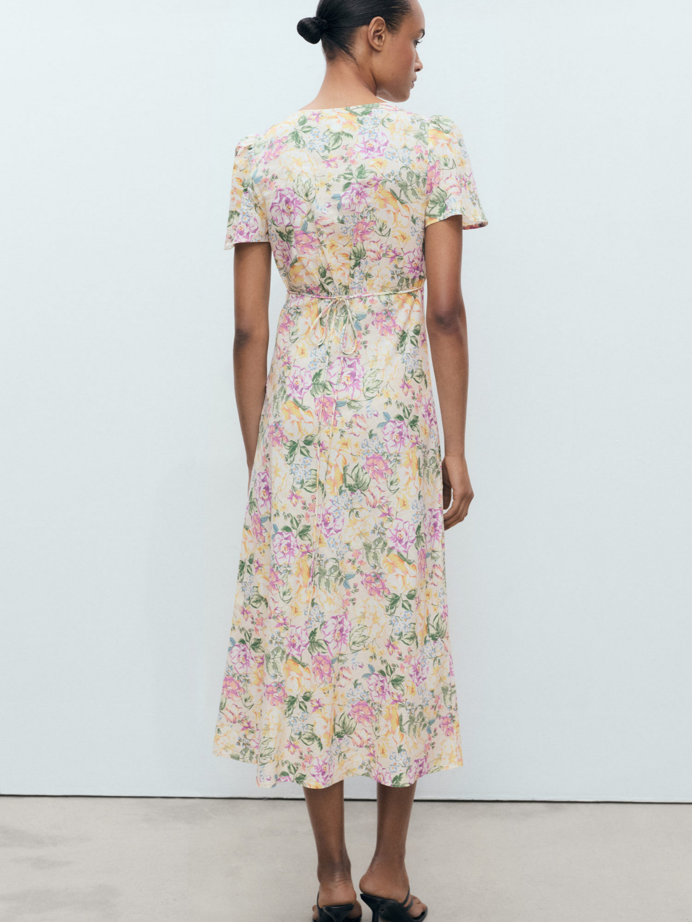 Сукня міді MANGO модель 87957163_5 Фото