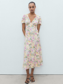 Сукня міді MANGO модель 87957163_5 Фото