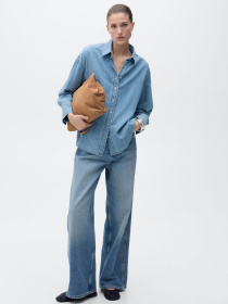 Сорочка повсякденна MANGO модель 87027181_TM Фото