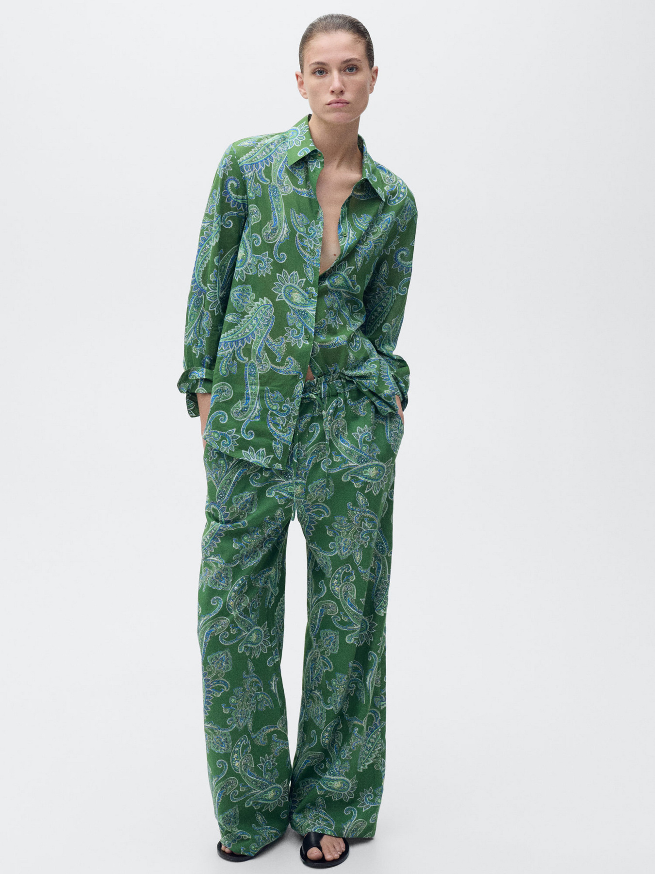 Рубашка MANGO модель 87027182_43 Фото