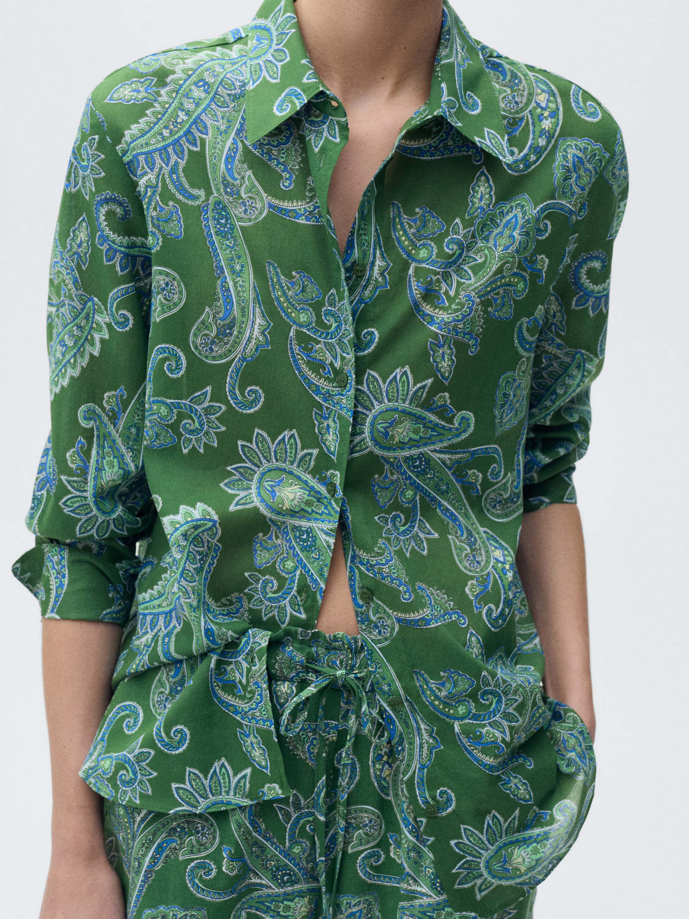 Сорочка повсякденна MANGO модель 87027182_43 Фото