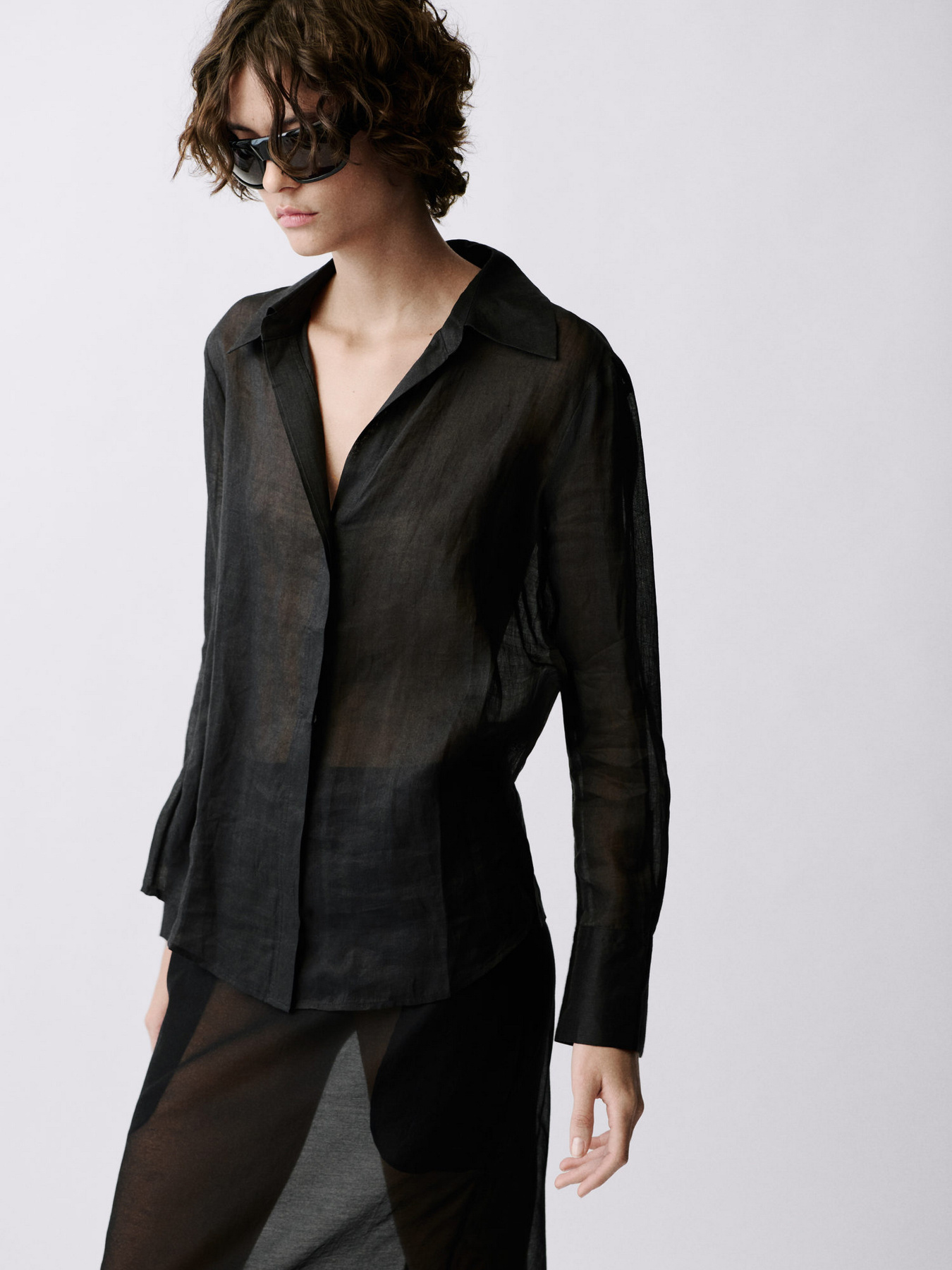 Сорочка повсякденна MANGO модель 87037167_99 Фото