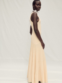 Платье макси MANGO модель 87037173_9 Фото