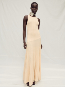 Платье макси MANGO модель 87037173_9 Фото