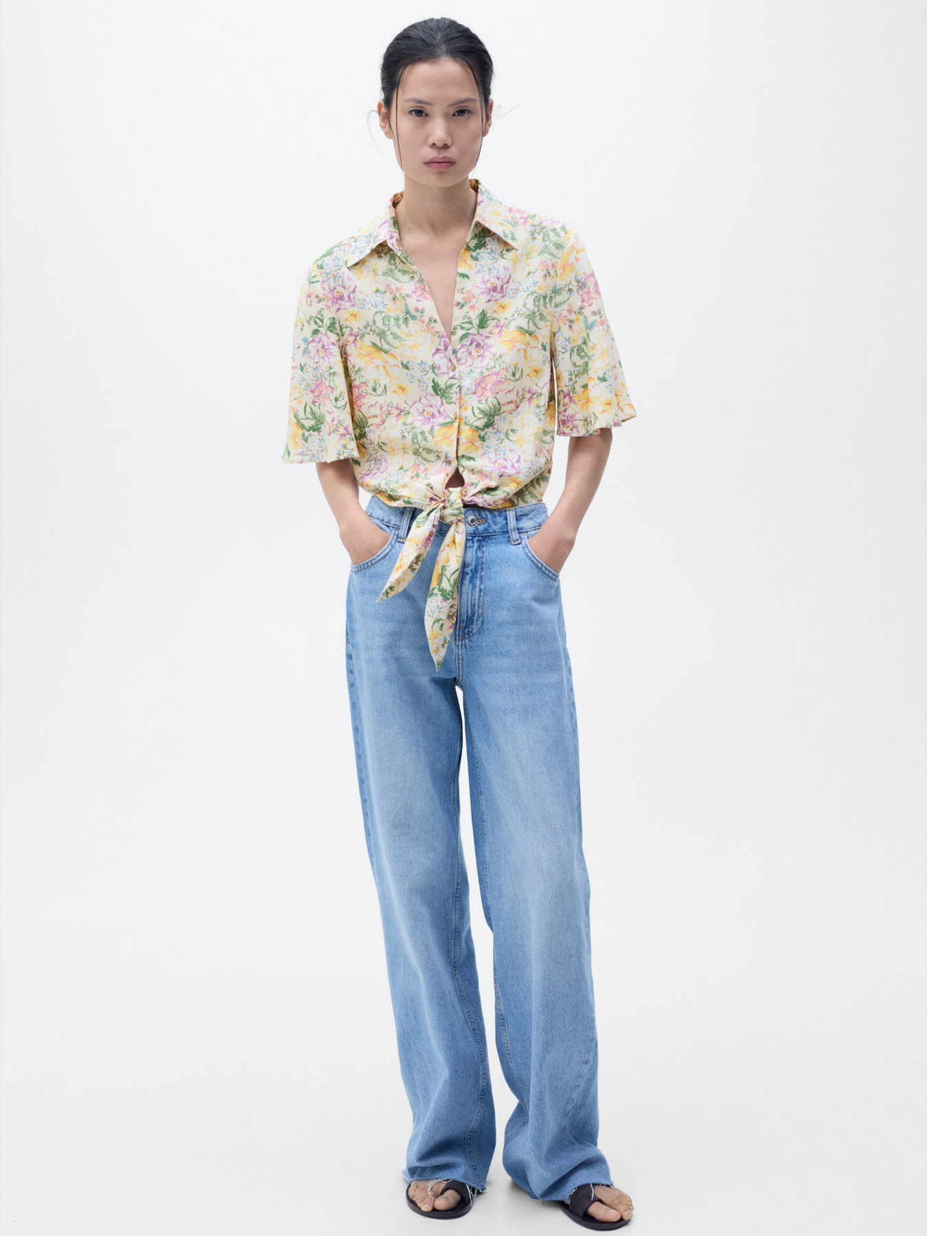 Сорочка MANGO модель 87037177_5 Фото