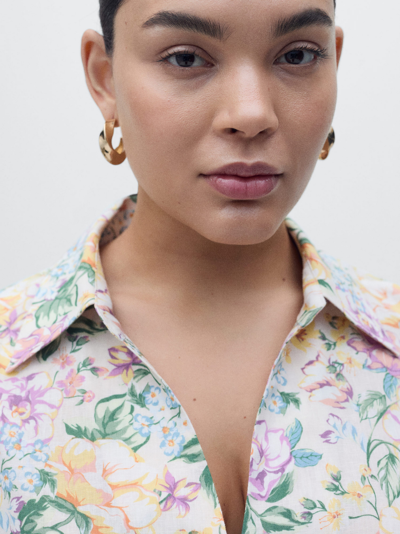 Сорочка повсякденна MANGO модель 87037177_5 Фото