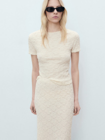 Футболка MANGO модель 87057181_5 Фото