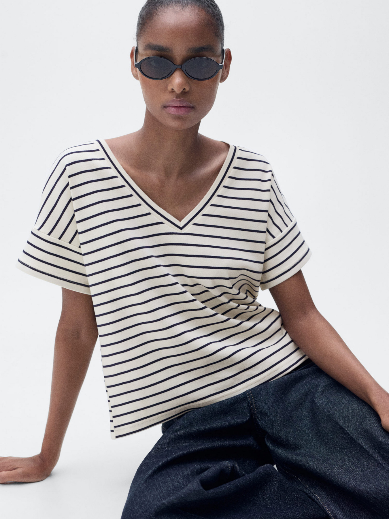 Футболка MANGO модель 87057183_69 Фото