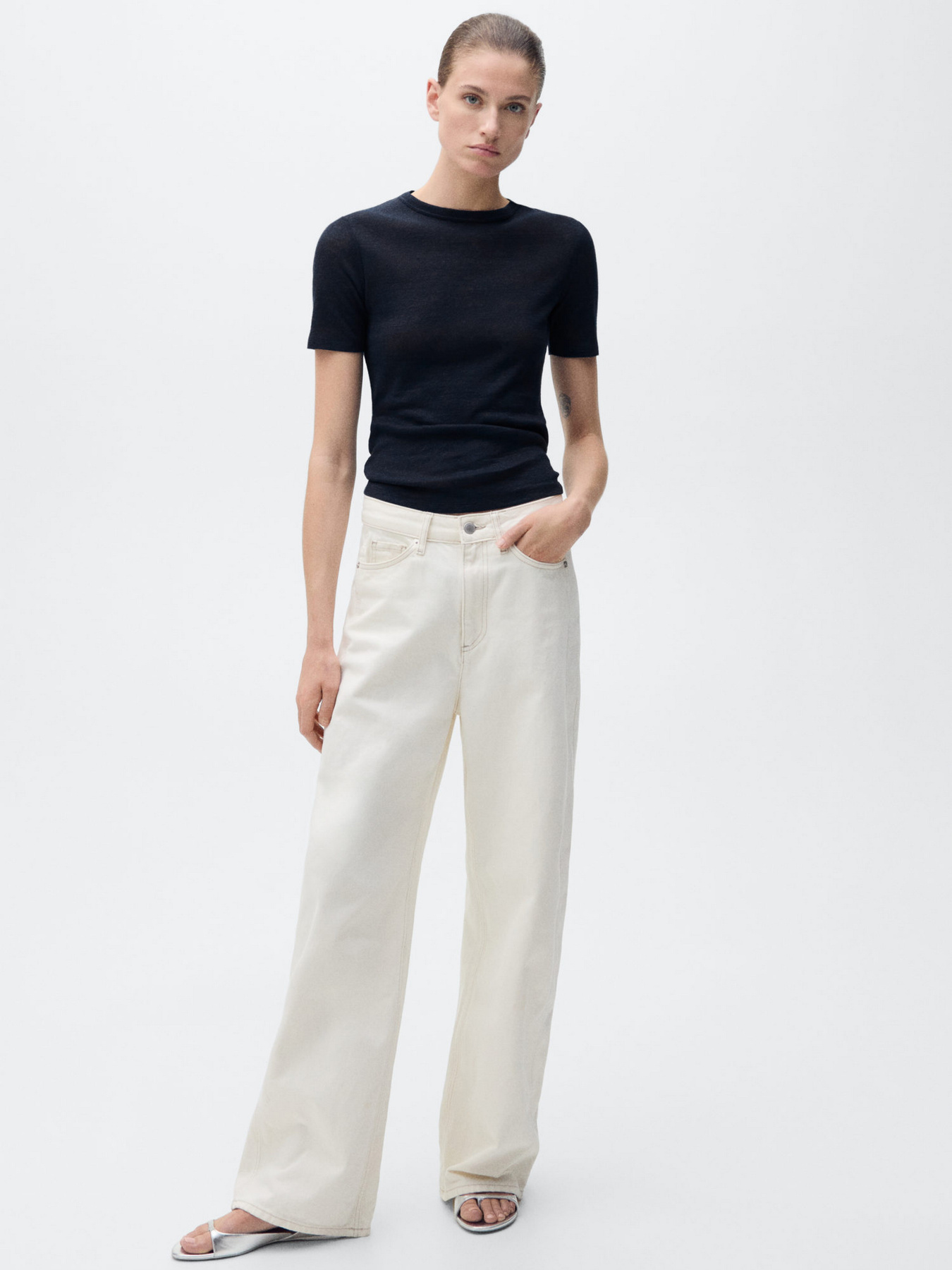 Футболка MANGO модель 87077165_69 Фото