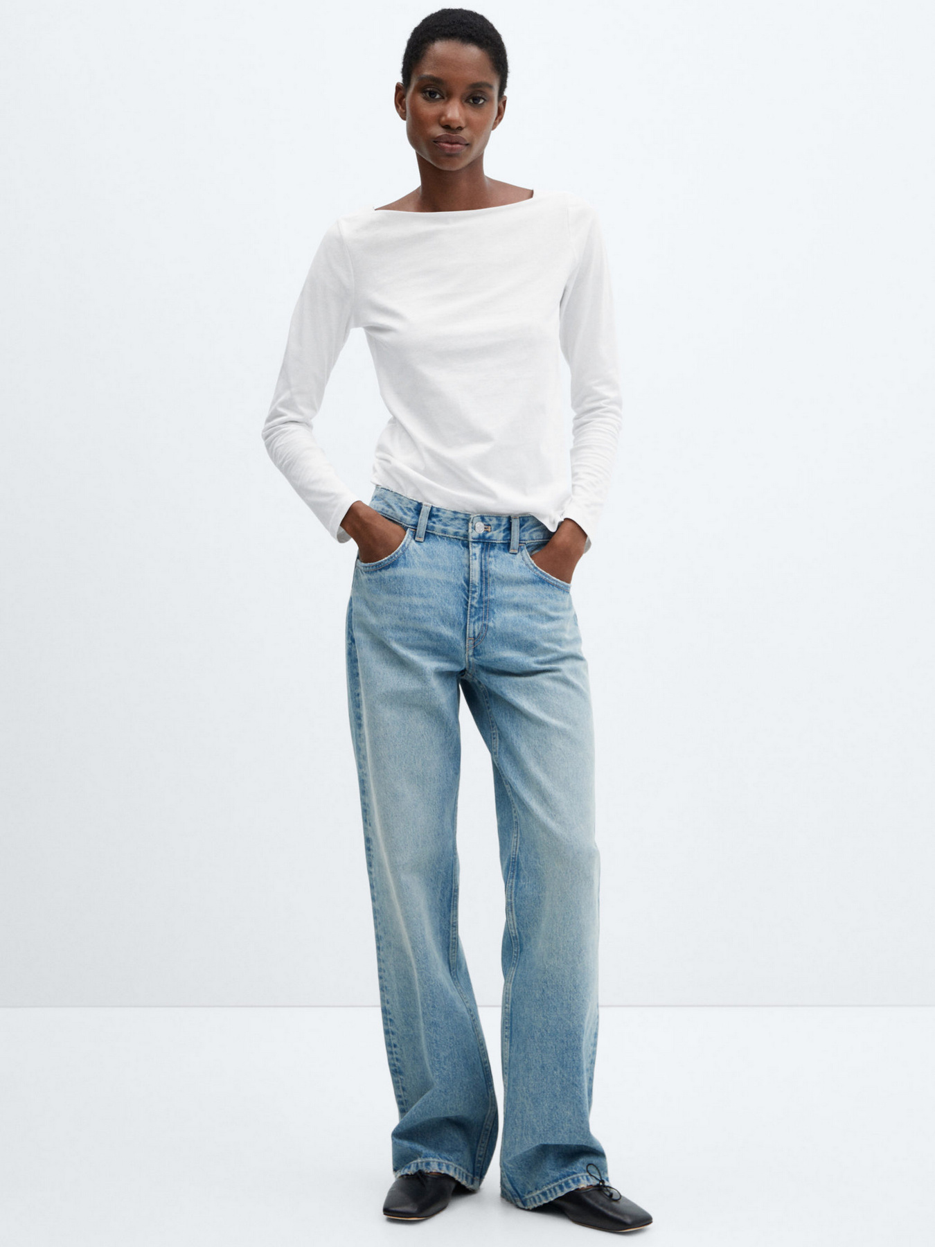 Лонгслив MANGO Saco модель 67010461_1 Лонгслив MANGO Saco модель 67010461_1 Фото