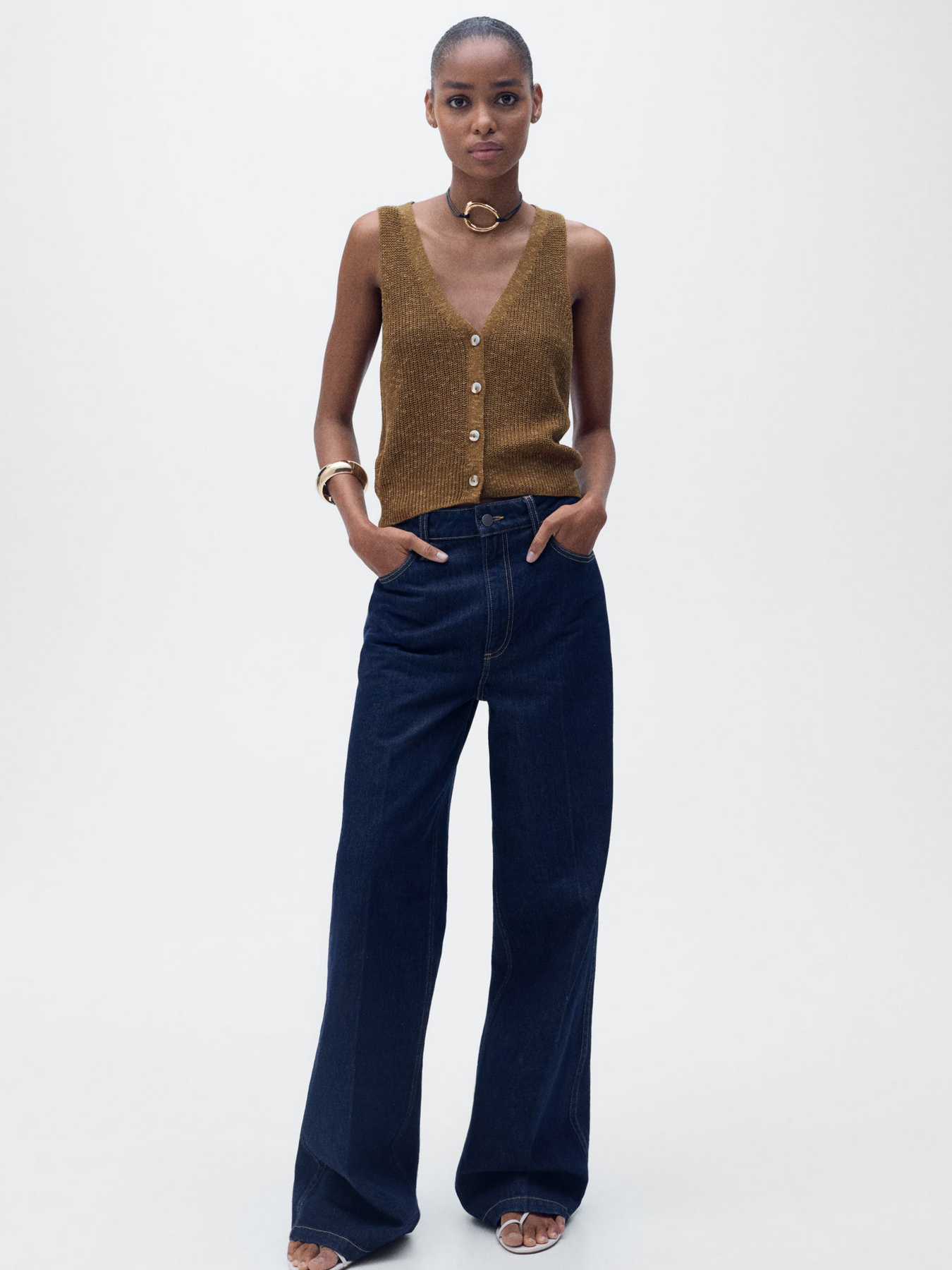 Жилет MANGO модель 87097164_31 Фото