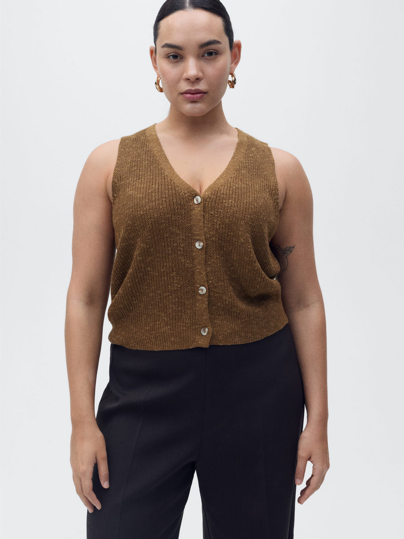 Жилет MANGO модель 87097164_31 Фото