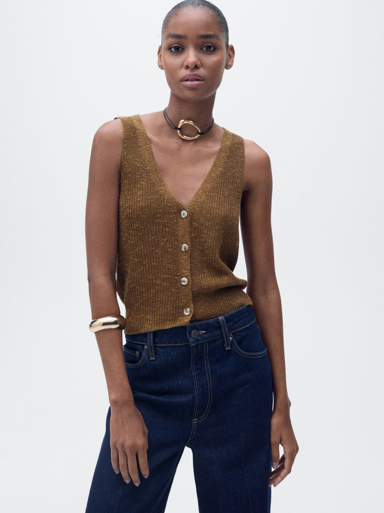 Жилет MANGO модель 87097164_31 Фото