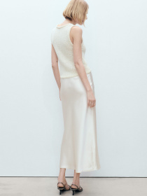 Спідниця міді MANGO модель 87970455_5 Фото