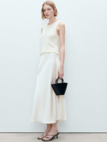 Спідниця міді MANGO модель 87970455_5 Фото