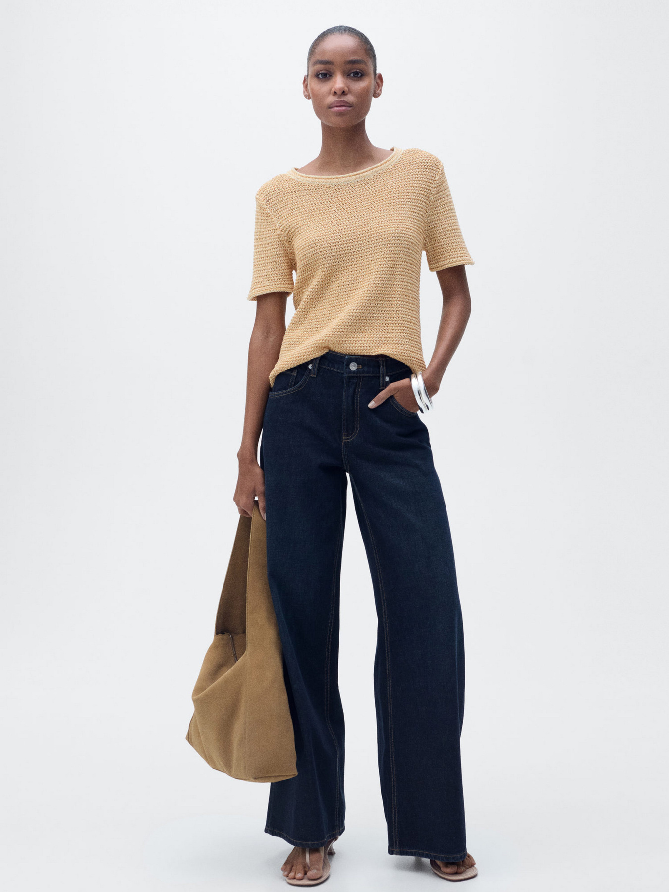 Футболка MANGO модель 87087164_9 Фото