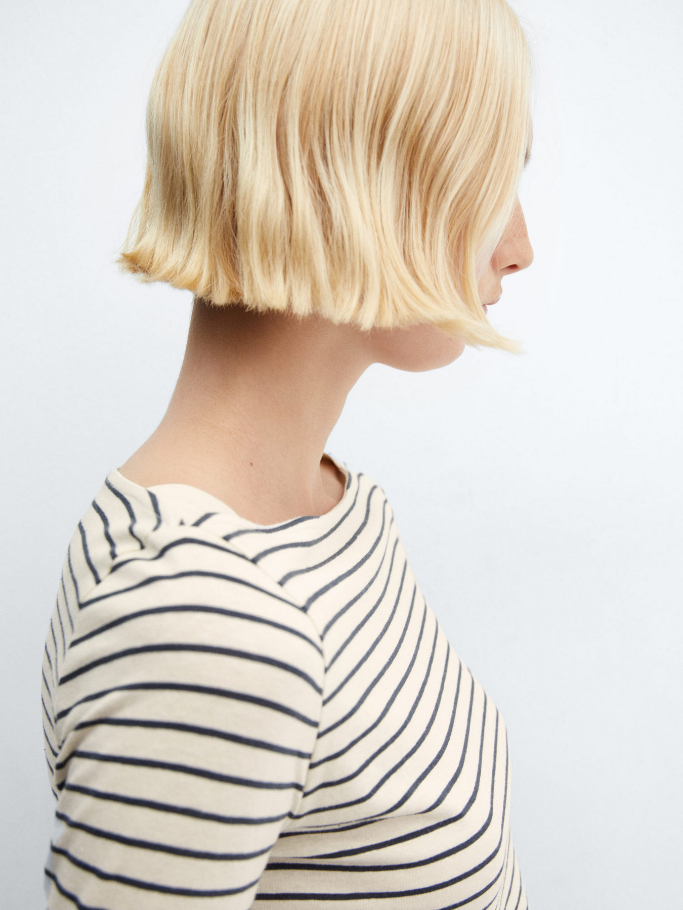 Лонгслив MANGO Saco модель 67010461_6 Фото