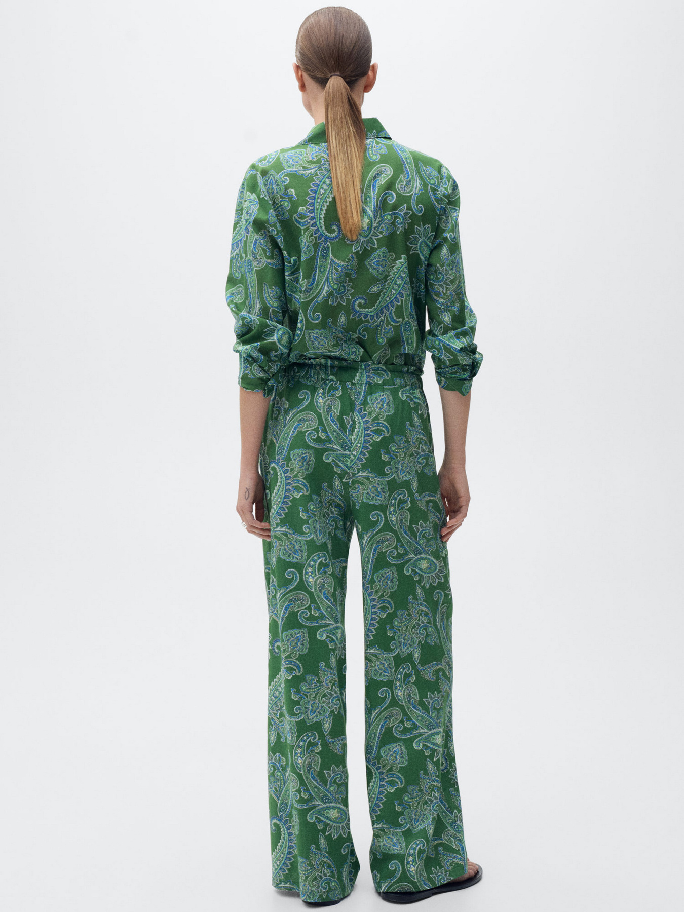 Повсякденні штани MANGO модель 87027175_43 Фото