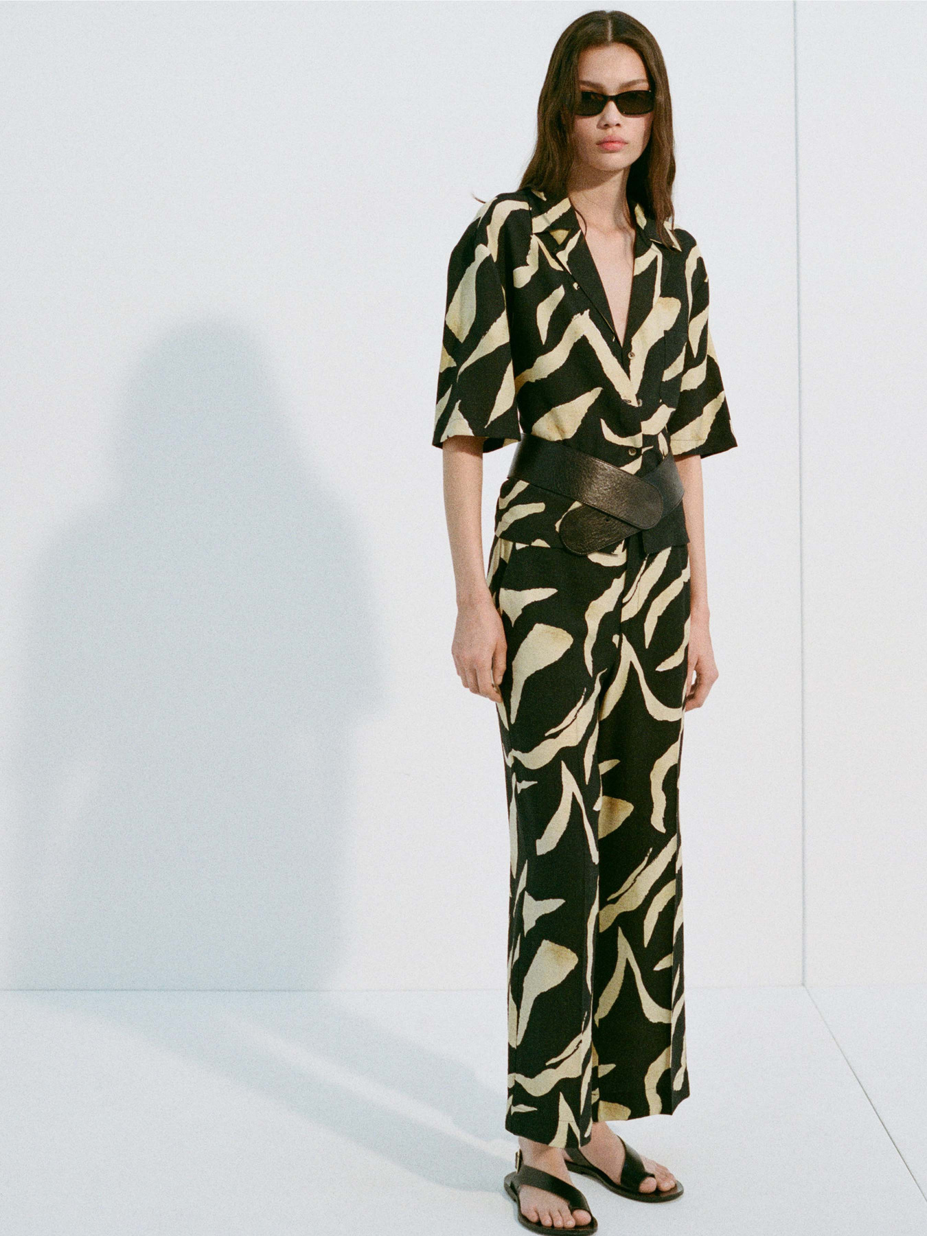 Брюки палаццо MANGO модель 87027178_99 Фото