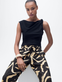 Брюки палаццо MANGO модель 87027178_99 Фото