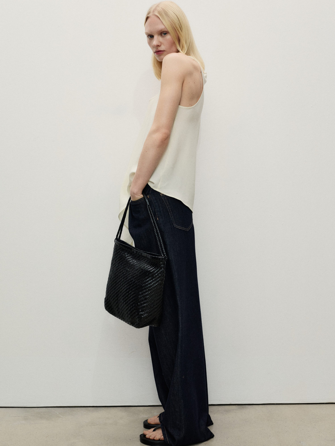 Прямі джинси MANGO модель 87077191_TS Фото