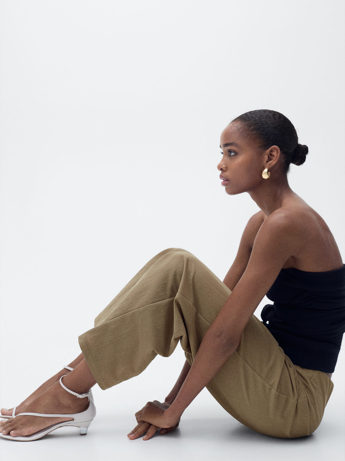 Штани палаццо MANGO модель 87047178_37 Фото