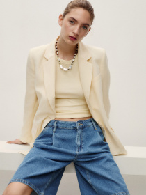 Шорты джинсовые MANGO модель 87047176_TM Фото