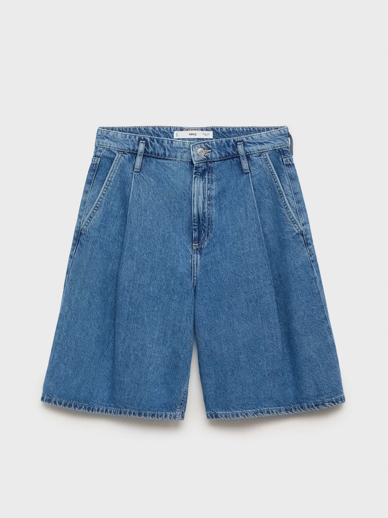 Джинсові шорти MANGO модель 87047176_TM Фото
