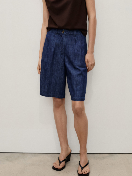 Шорты джинсовые MANGO модель 87058642_TS Фото