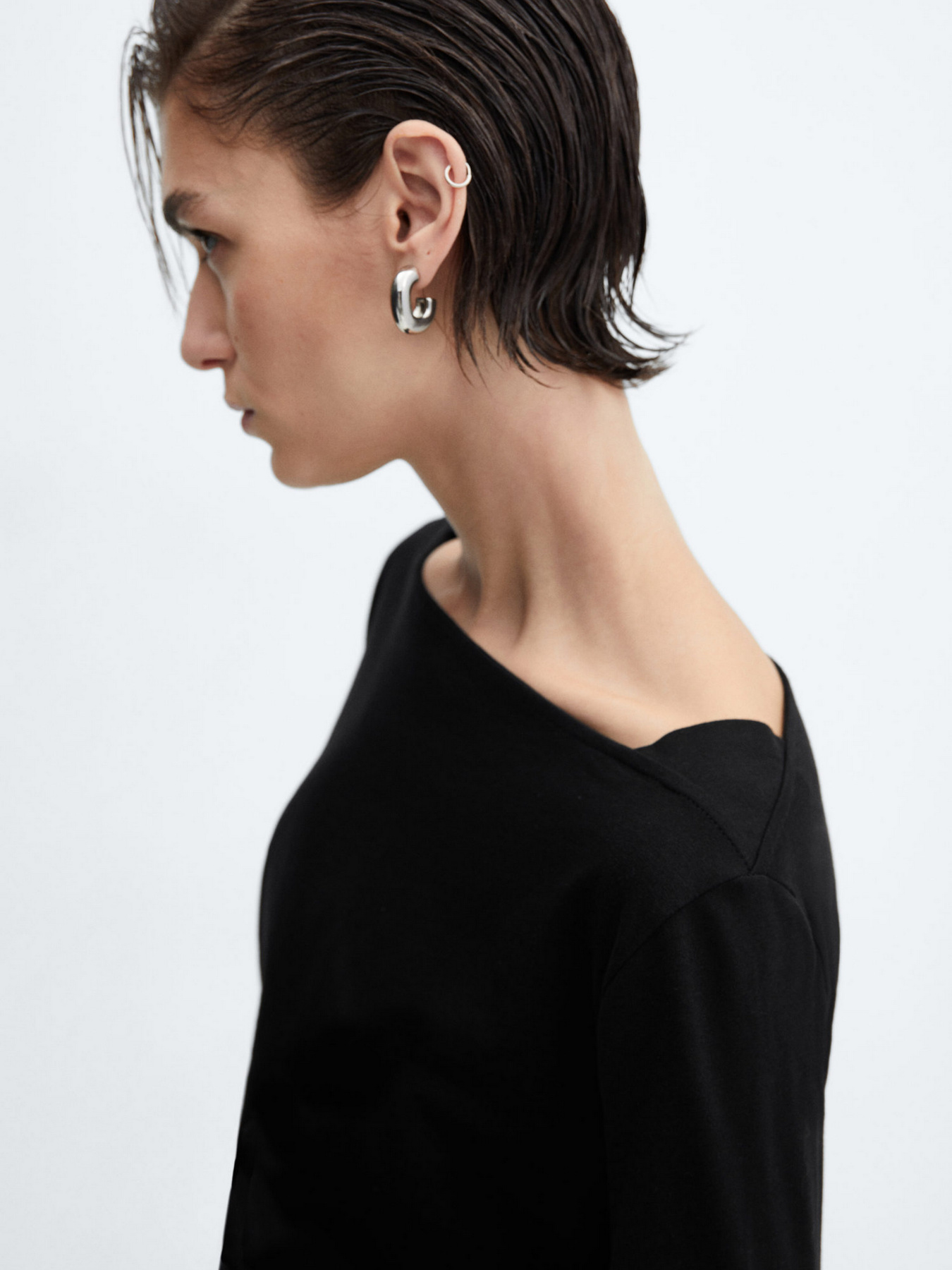 Лонгслив MANGO Saco модель 67010461_99 Лонгслив MANGO Saco модель 67010461_99 Фото