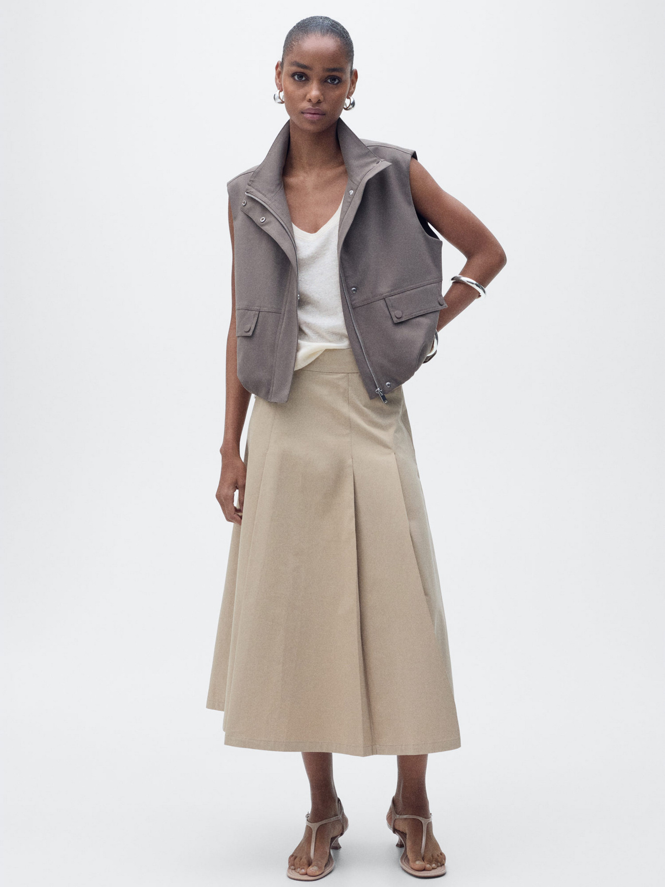 Майка MANGO модель 87067165_5 Фото