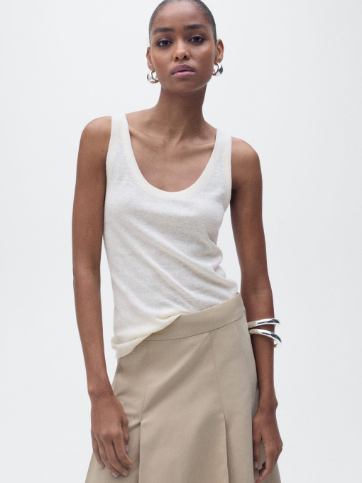 Майка MANGO модель 87067165_5 Фото