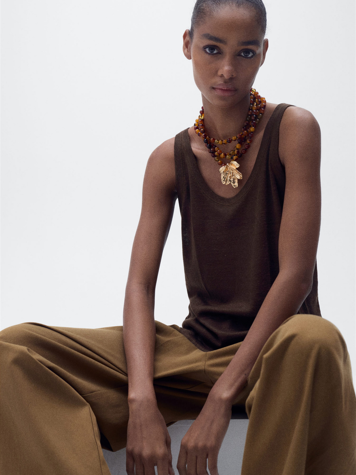 Майка MANGO модель 87067165_30 Фото