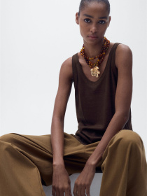 Майка MANGO модель 87067165_30 Фото