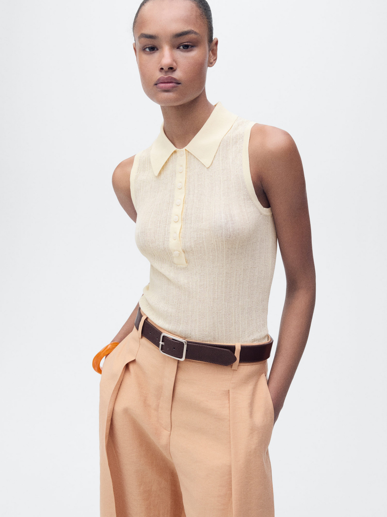 Жилет MANGO модель 87047165_10 Фото