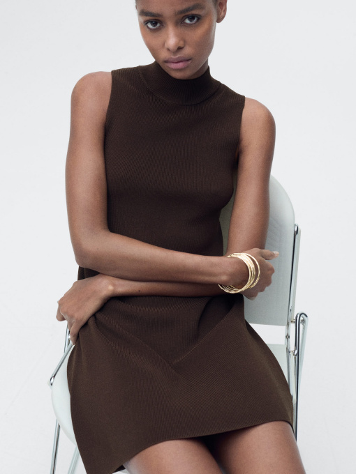 Платье мини MANGO модель 87097184_32 Фото