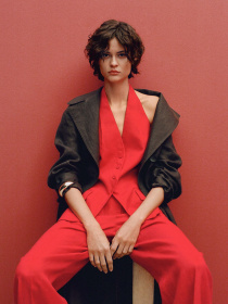 Жилет классический MANGO модель 87037172_70 Фото